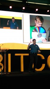 Gavin Andresen gives the 'Annual State of Bitcoin Address' at Bitcoin 2014 Amsterdam