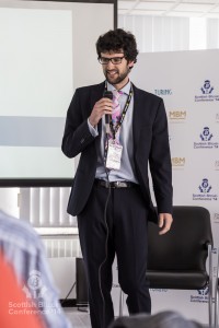 Max Steele (Coinometrics) addresses the Scottish Bitcoin Conference, 23rd August 2014
